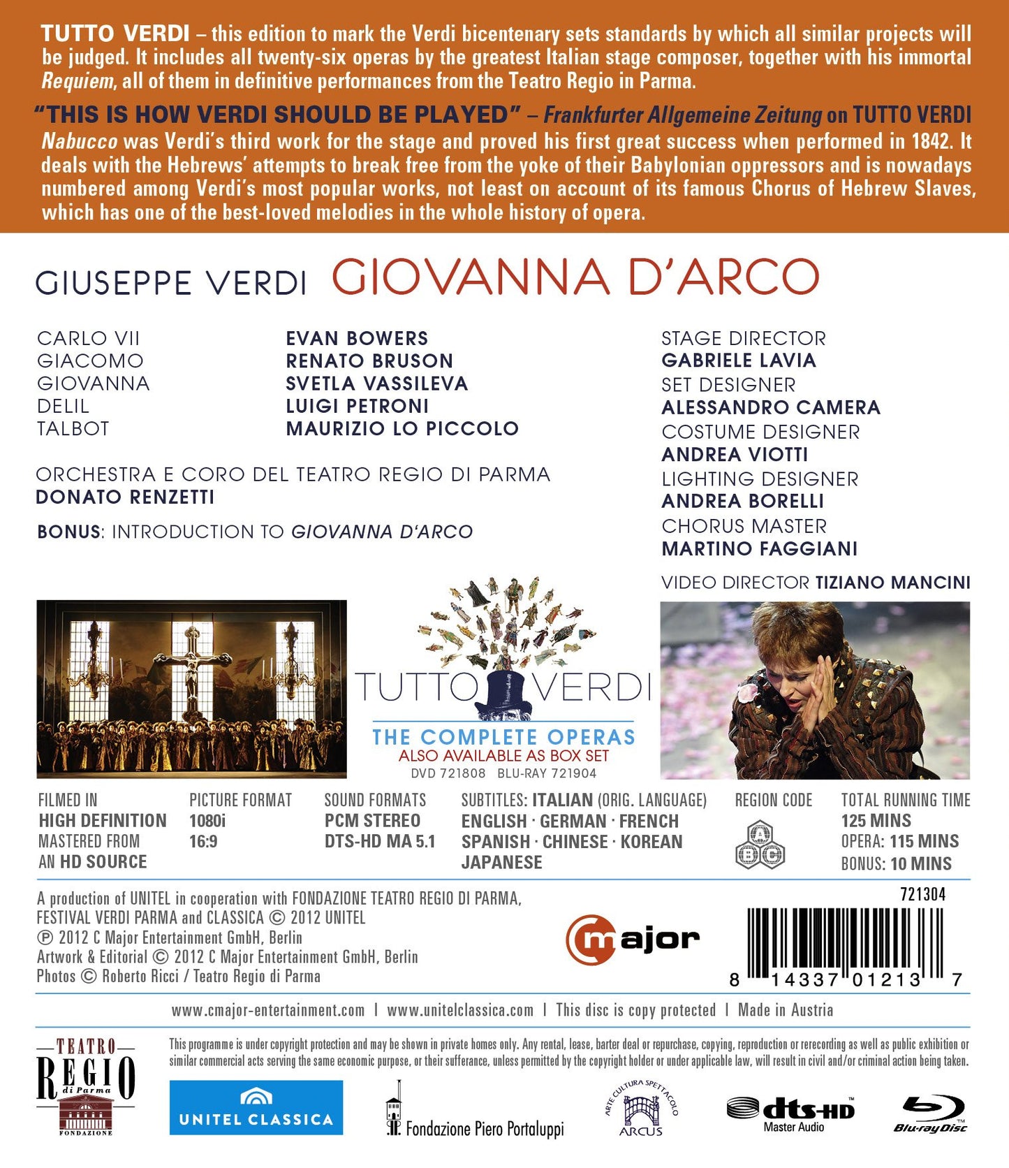 Verdi: Giovanna d'Arco