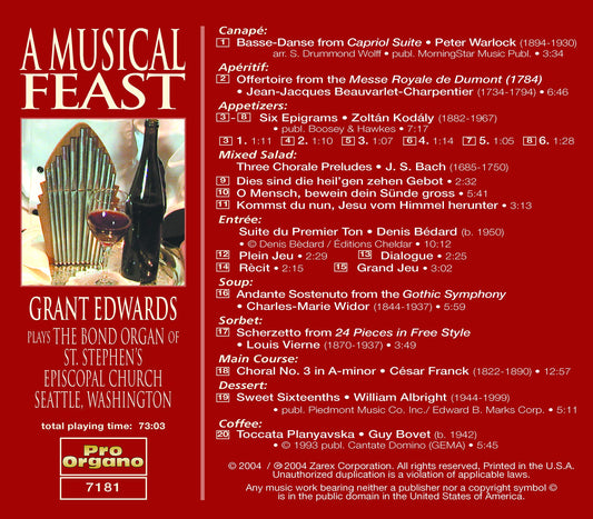 A Musical Feast