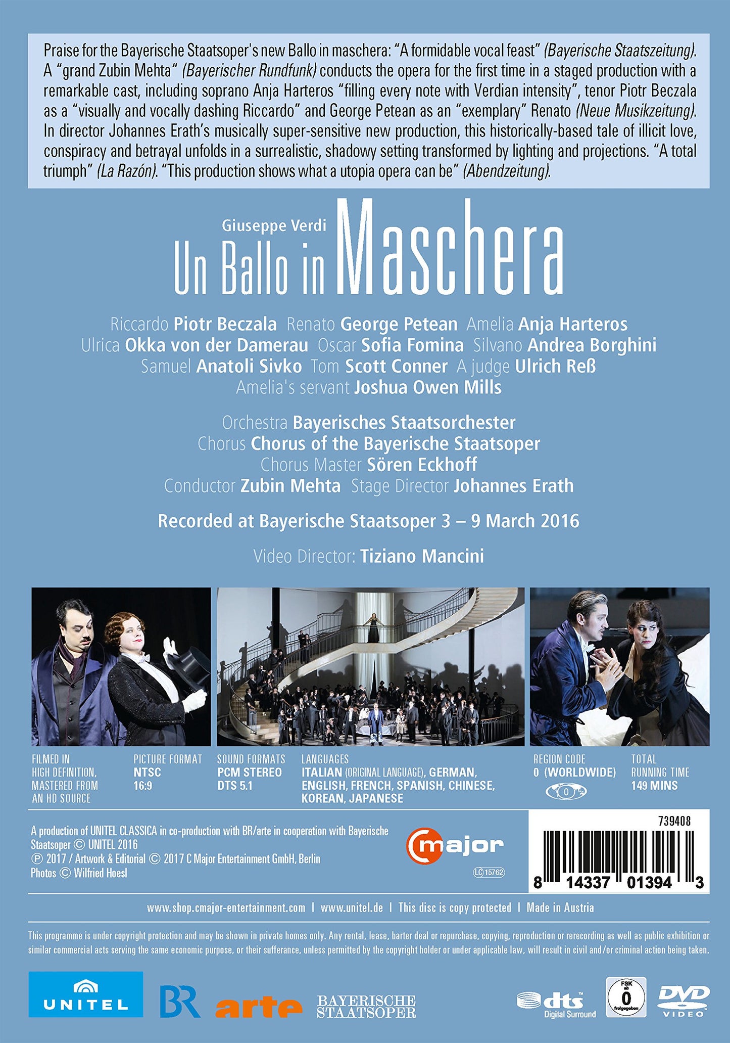 Verdi: Un ballo in maschera