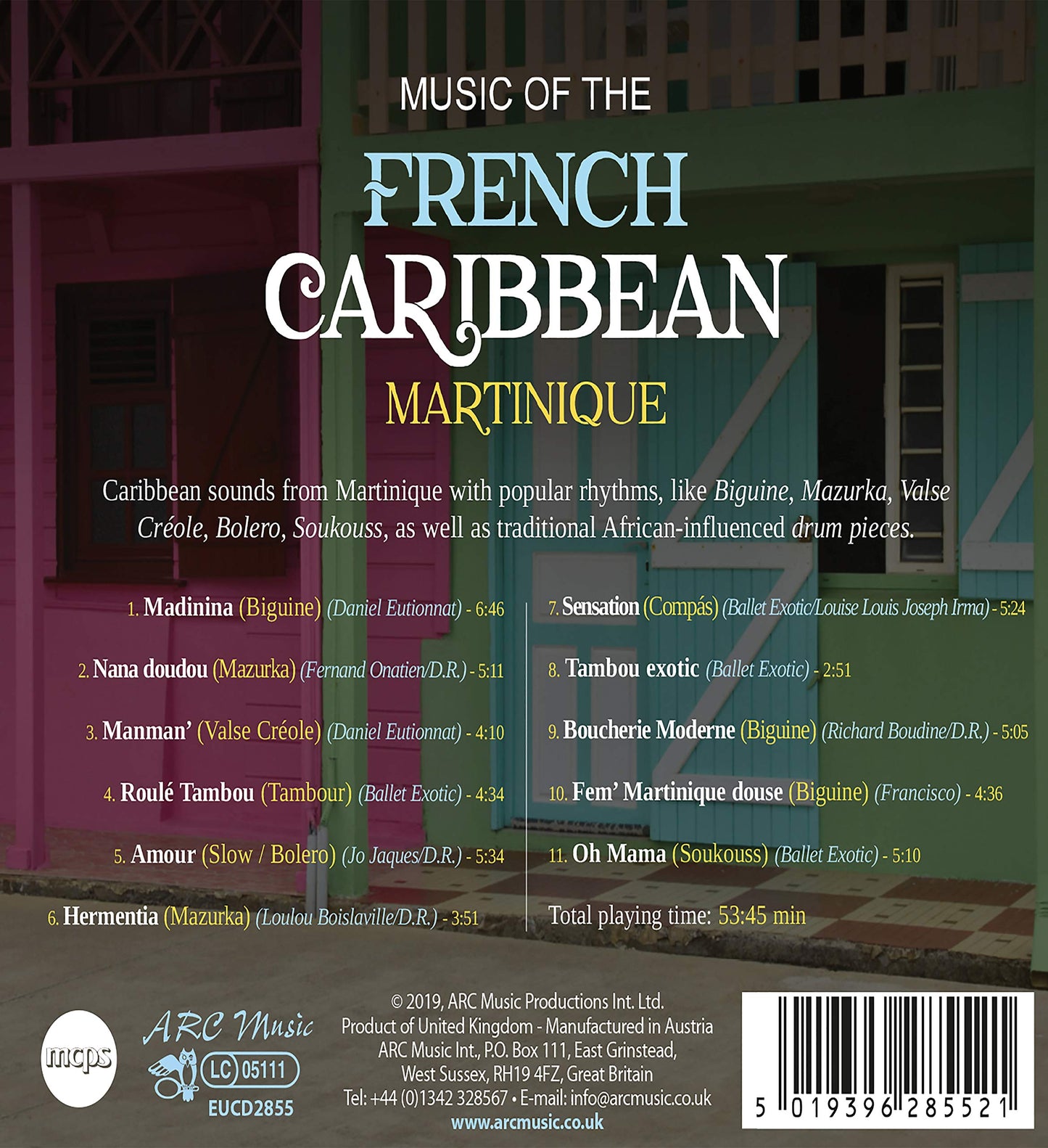 Music of the French Caribbean - Martinique