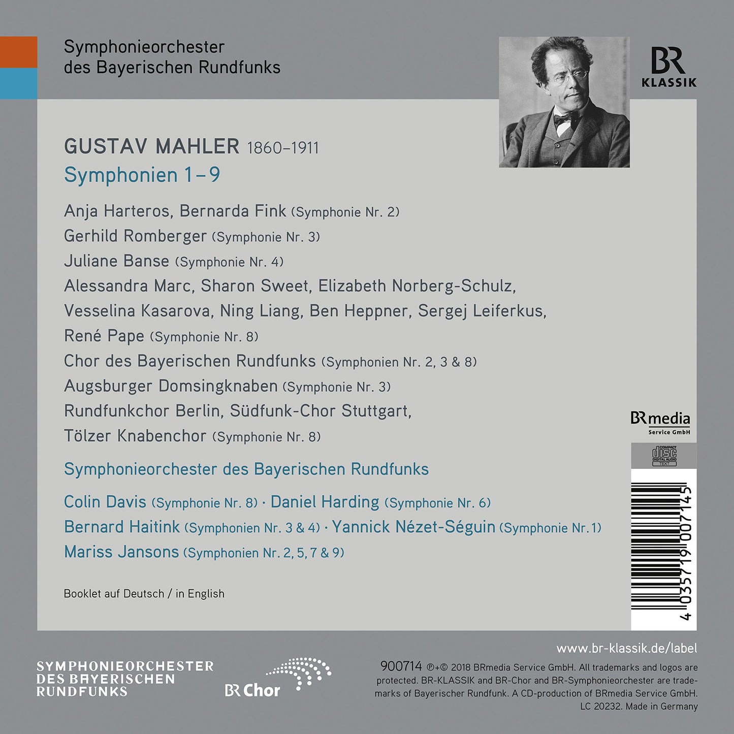 Mahler: Symphonies Nos. 1-9