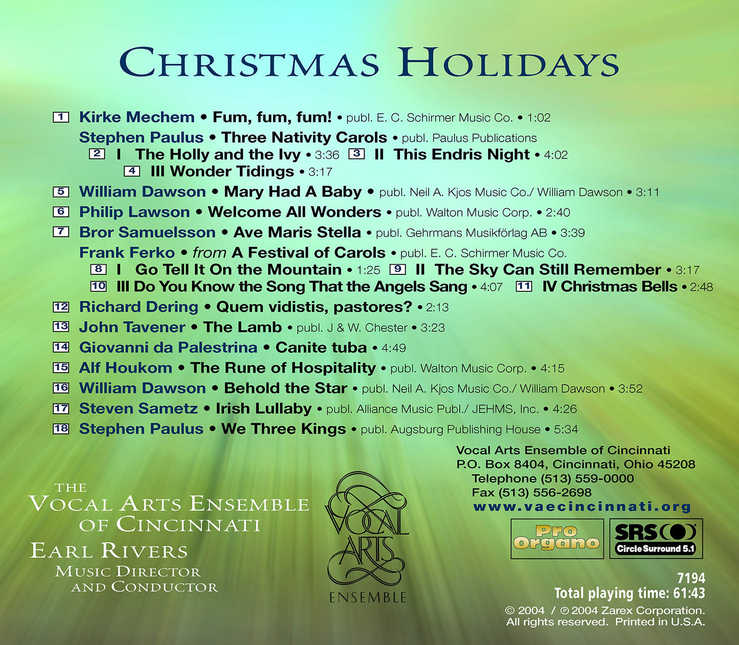 Christmas Holidays