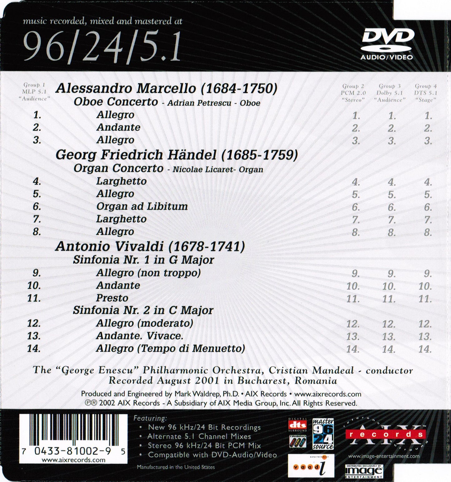 CONCERTOS & SINFONIAS