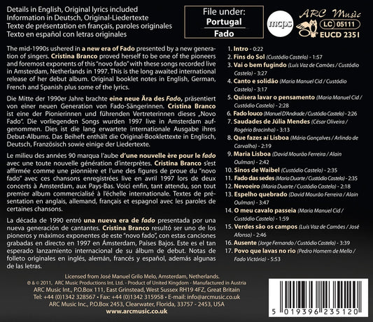 Cristina Branco Live in Amsterdam, Netherlands