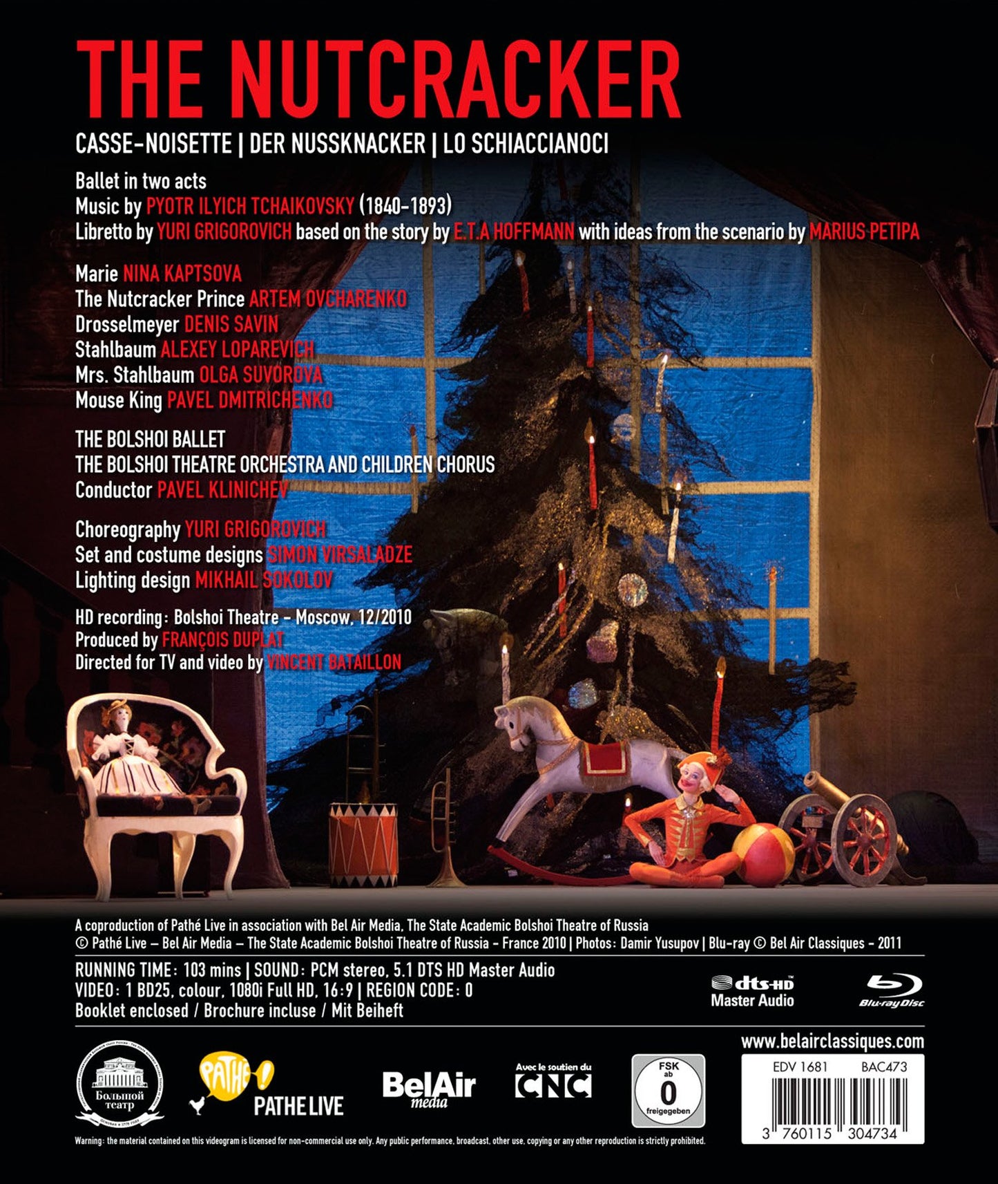 NUTCRACKER (BLURAY)
