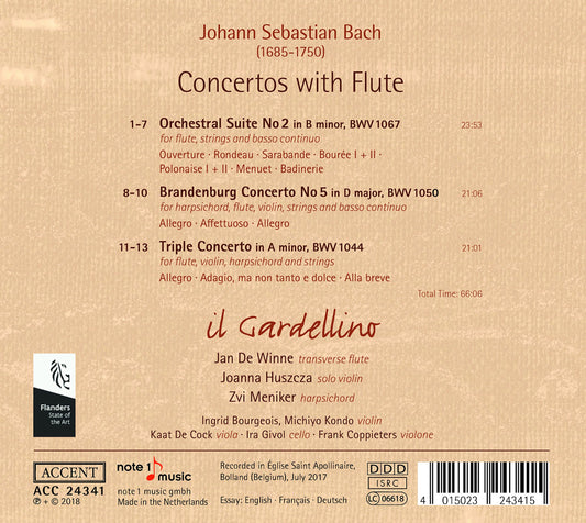 Bach: Concertos with Flute
