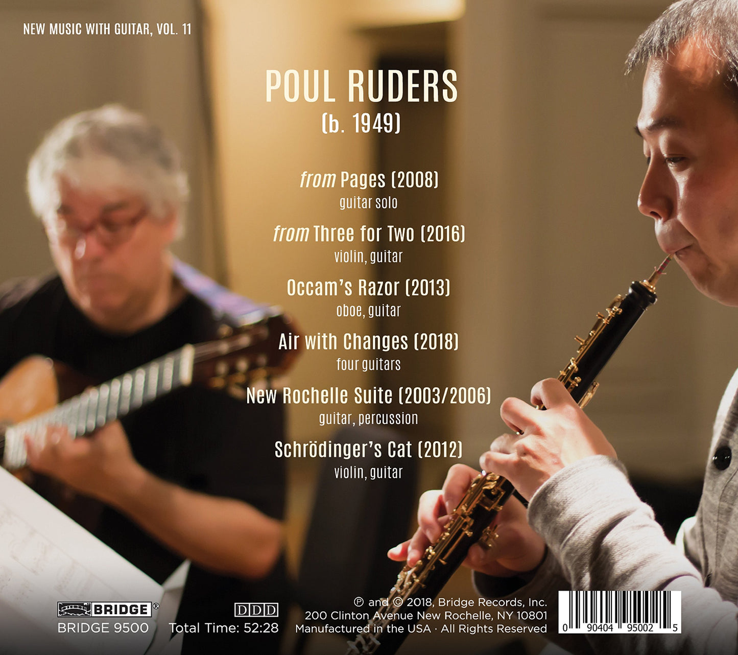 New Music with Guitar, Vol. 11: Poul Ruders – Occam's Razor