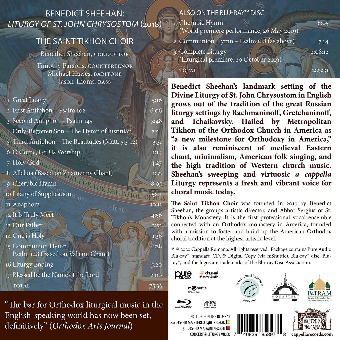 LITURGY OF ST. JOHN CHRYSOSTOM