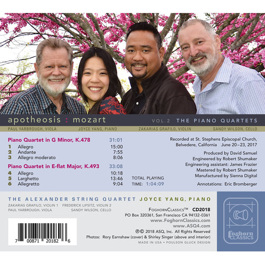 Mozart: The Piano Quartets