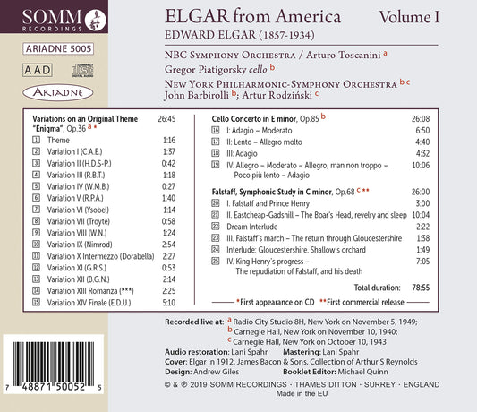 Elgar from America