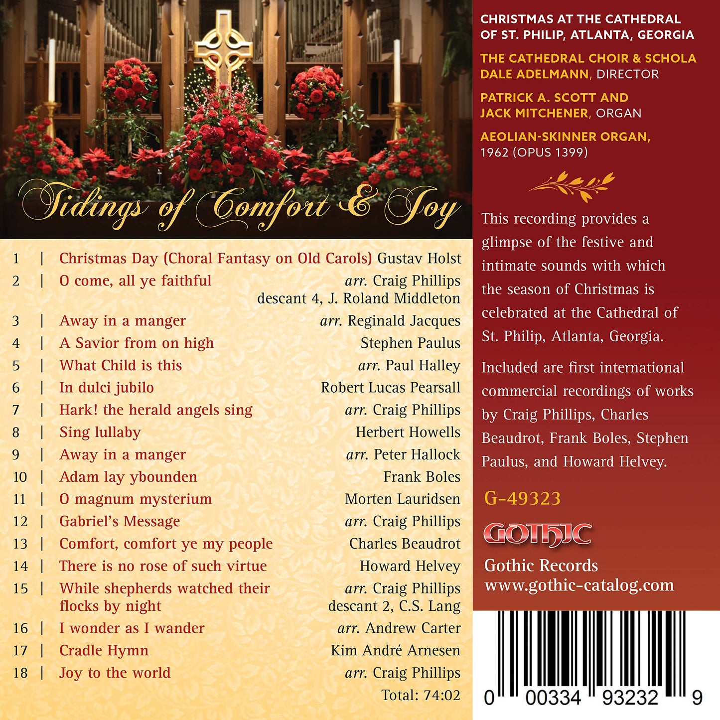 Tidings of Comfort & Joy - Christmas at the Cathedral of St.
