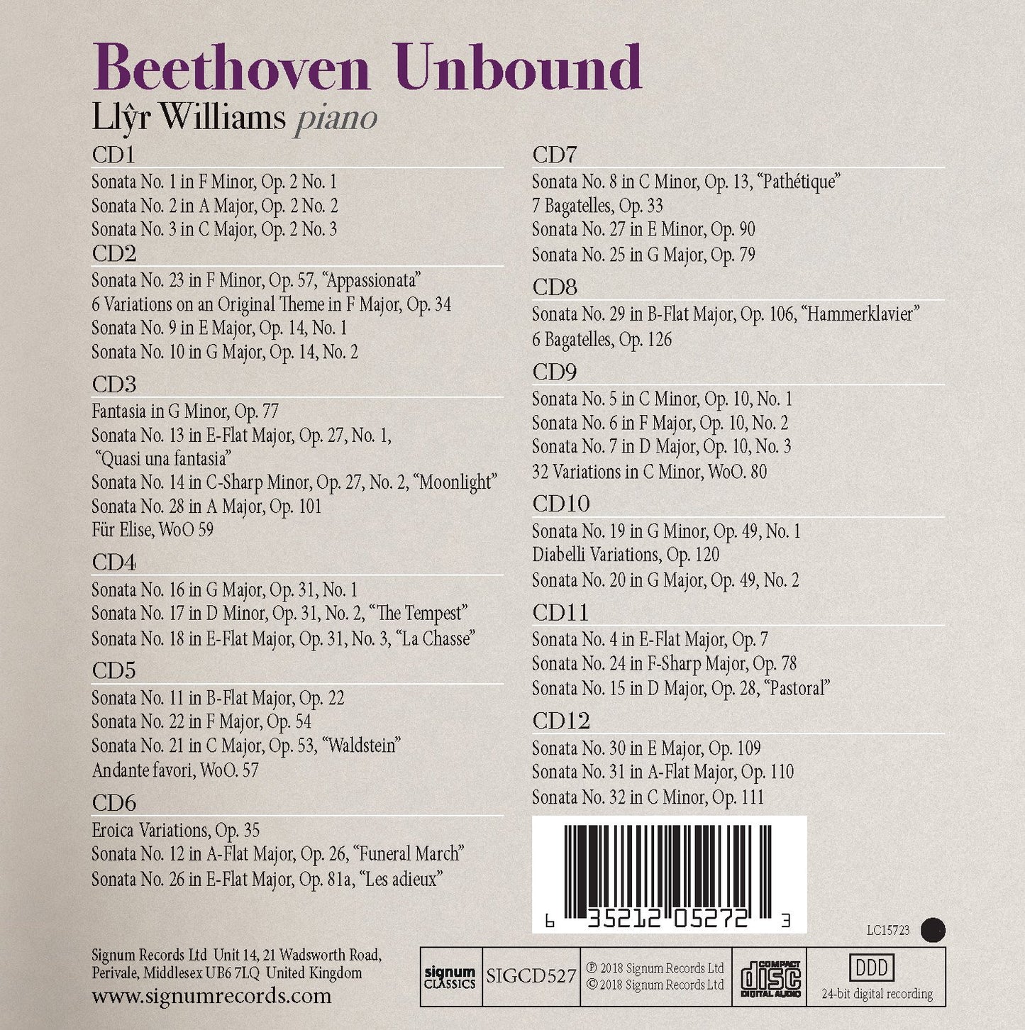Beethoven Unbound