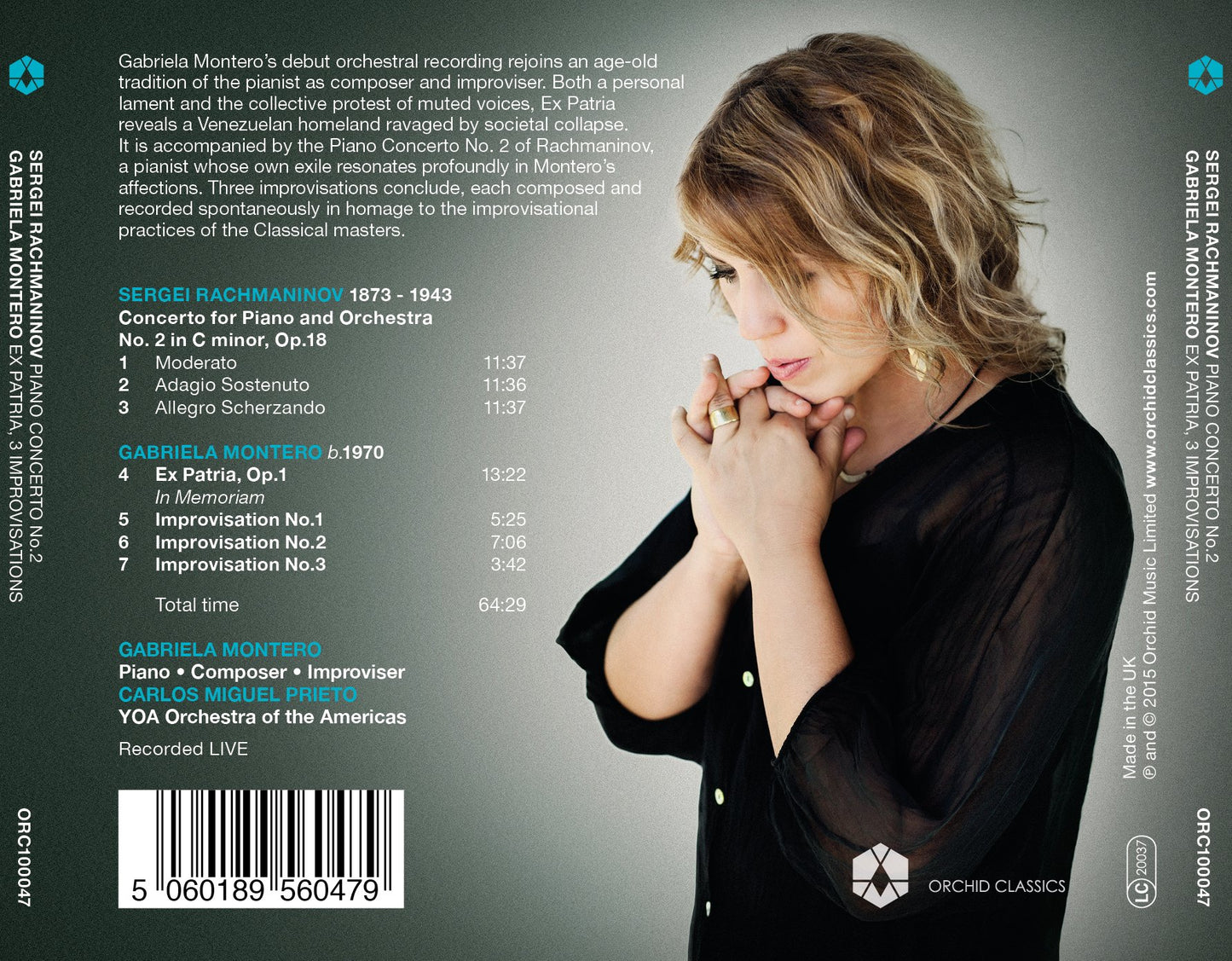 Rachmaninov: Piano Concerto No. 2, Op. 18 - Montero: Ex Patr