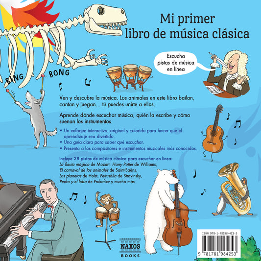 Mi Primer Libro De Música Clasica Book (en español)
