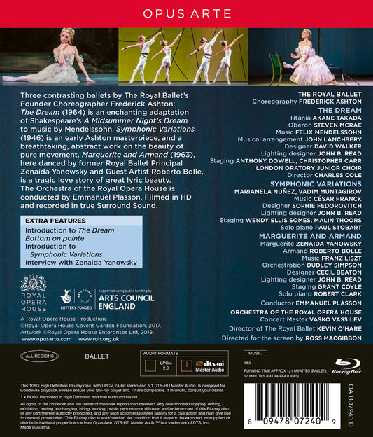 Ashton: The Dream - Symphonic Variations - Marguerite and Ar