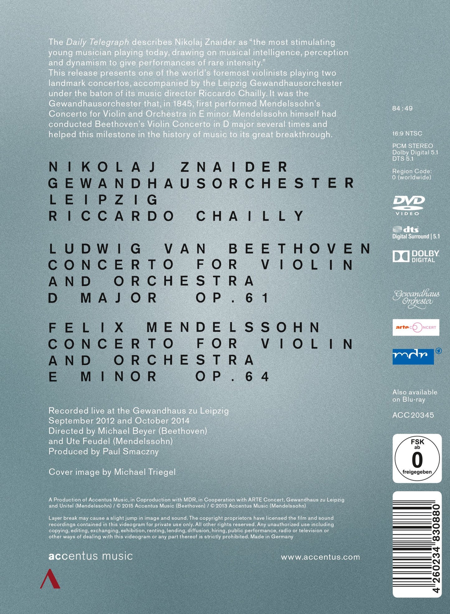 Beethoven - Mendelssohn: Violin Concertos