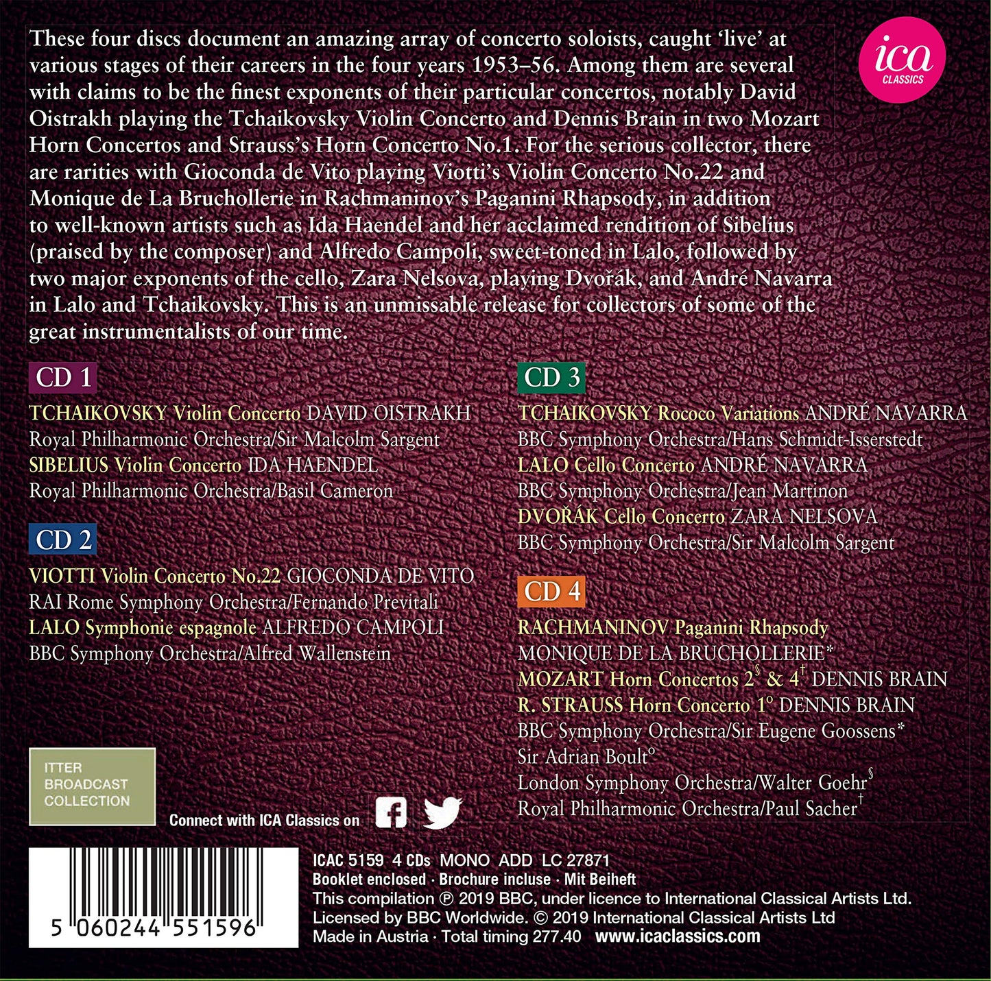 Great Soloists from the Richard Itter Archive