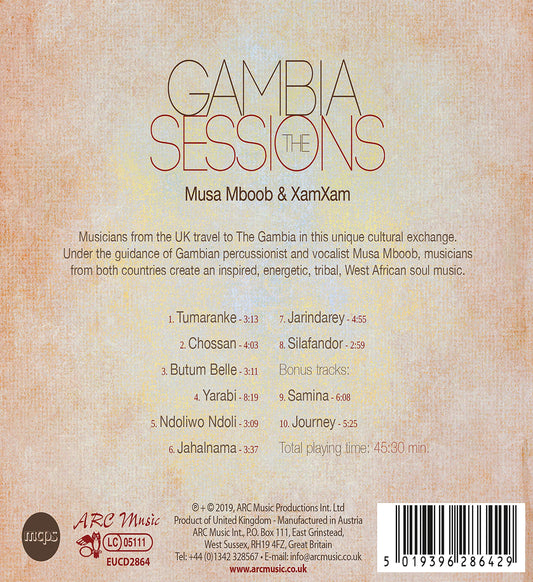 The Gambia Sessions  Musa Mboob, Xamxam