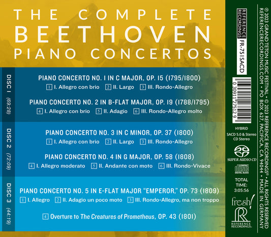 The Complete Beethoven Piano Concertos