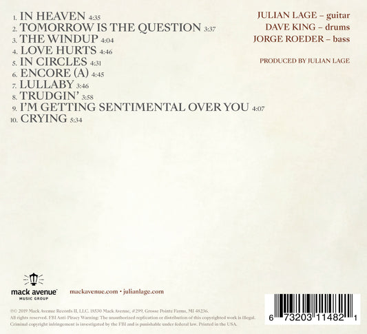 Love Hurts / Julian Lage