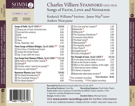 Stanford: Songs of Faith, Love and Nonsense