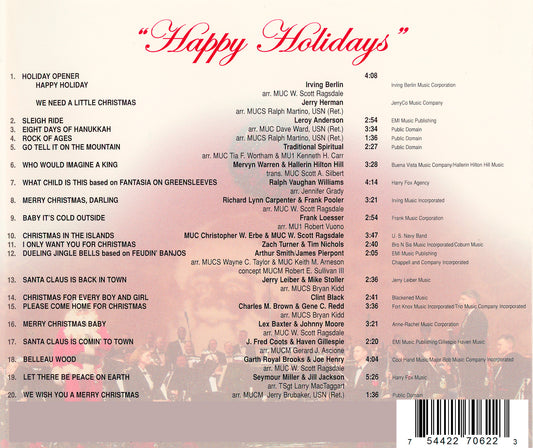 UNITED STATES NAVY BAND: Happy Holidays!