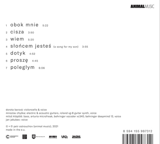 Barova: Dotyk Dorota Barova, Miroslav Chyska, Milos Klapste