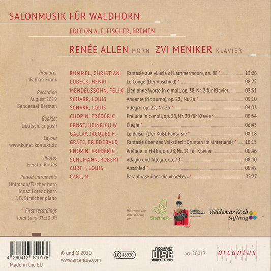 SALONMUSIK FUR WALDHORN