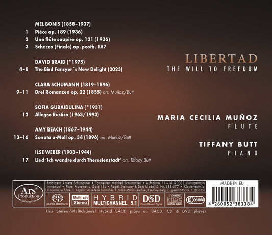Libertad - The Will To Freedom Maria Cecilia Munoz, Tiffany Butt