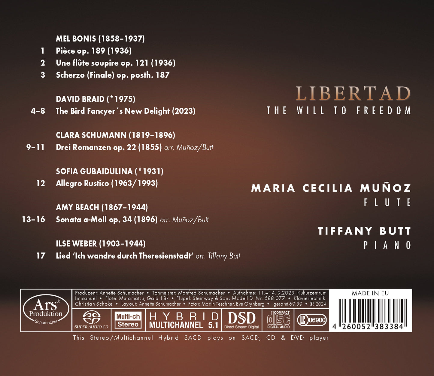 Libertad - The Will To Freedom Maria Cecilia Munoz, Tiffany Butt