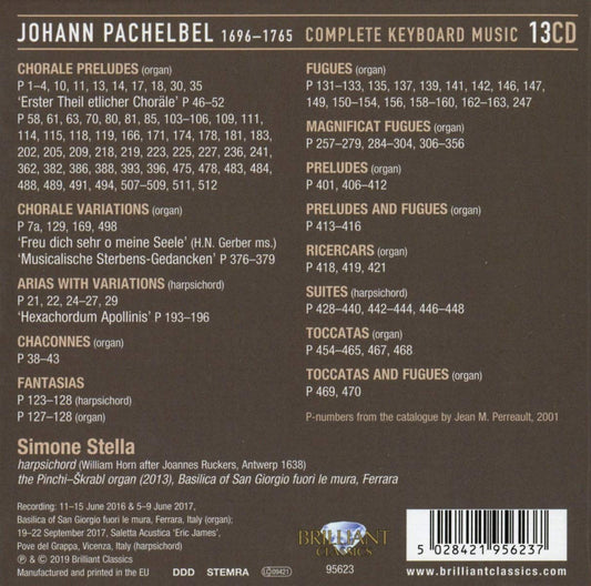 Pachelbel: Complete Keyboard Music, Vol. 1