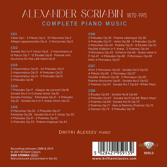 Scriabin: Complete Piano Music