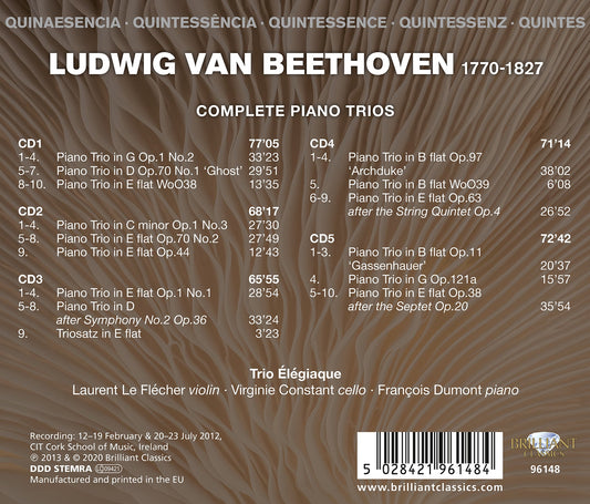 Quintessence Beethoven: Complete Piano Trios