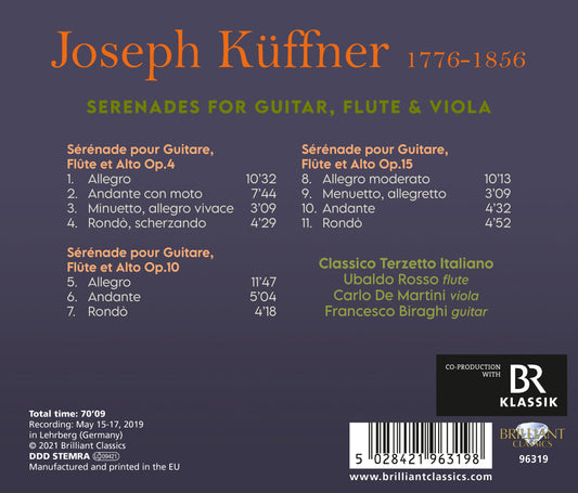 Küffner: Serenades For Guitar