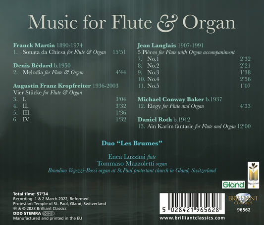 Martin, Bedard, Kropfreiter, Langlais, Baker & Roth: Music F