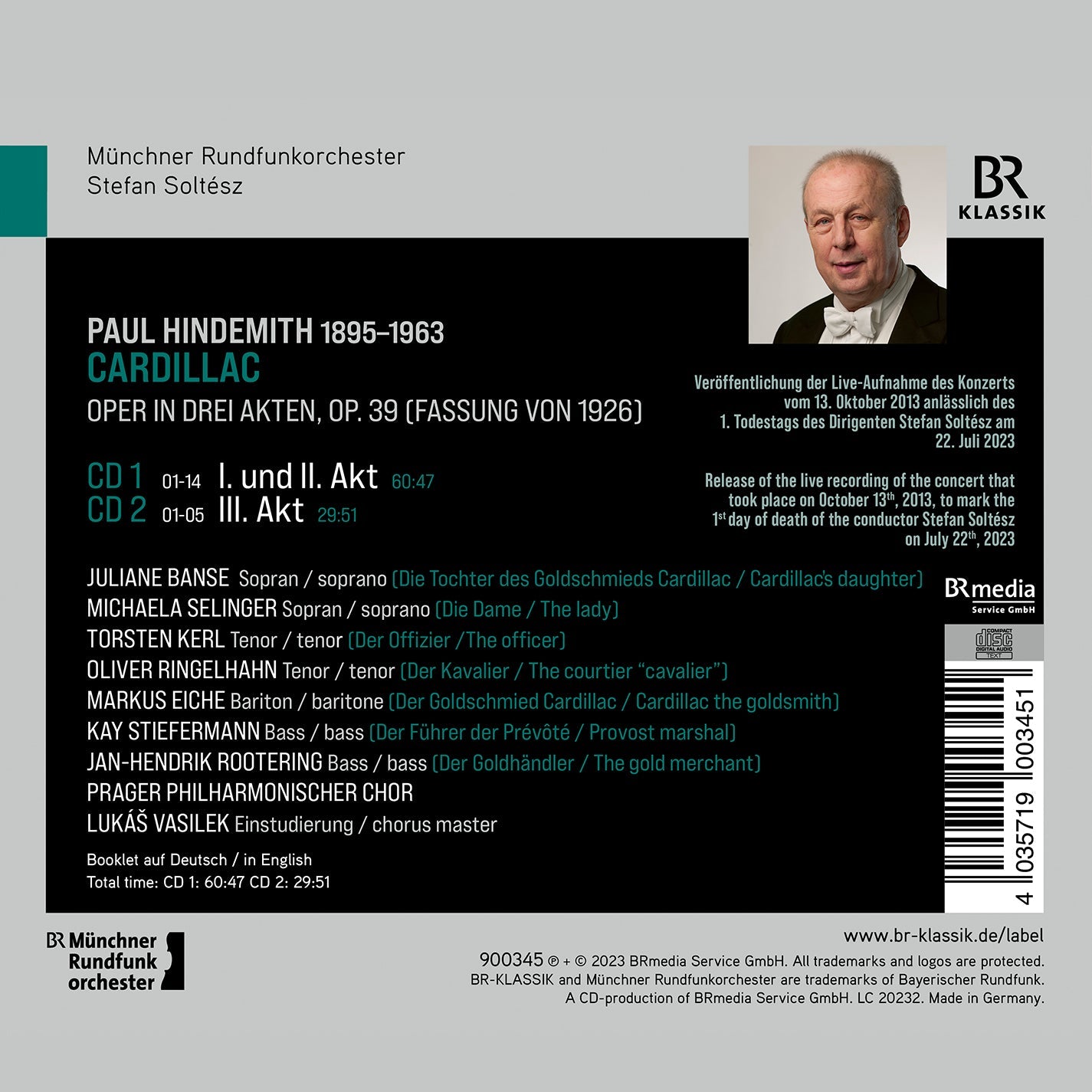 Hindemith: Cardillac