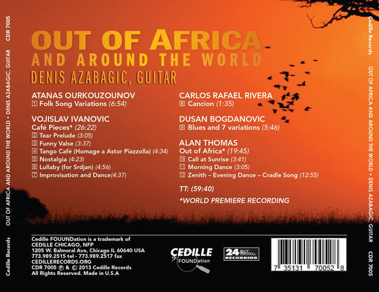 Out Of Africa and Around the World
