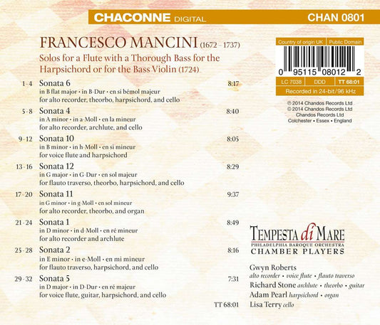 Mancini: Solos for a Flute