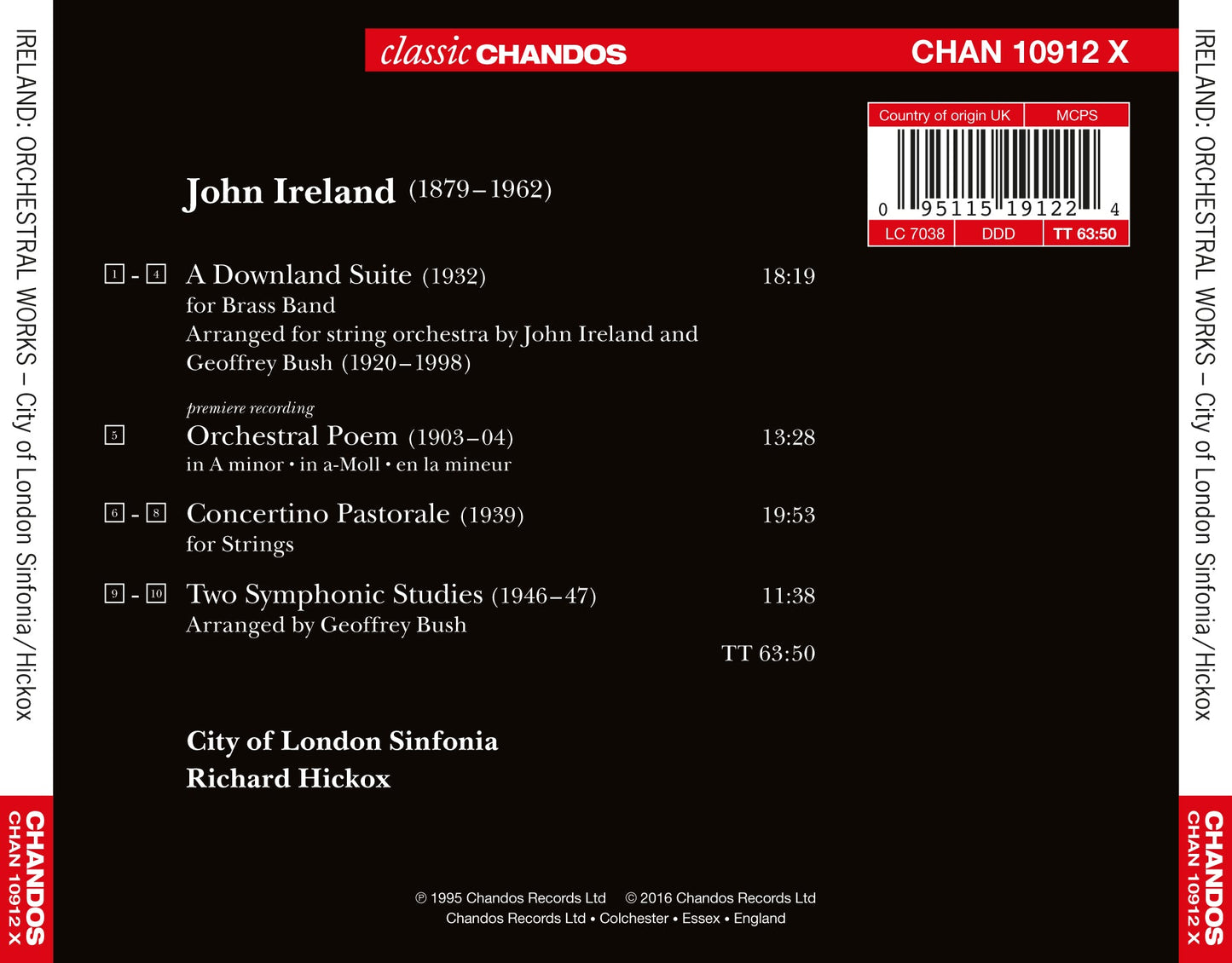Ireland: Orchestral Works