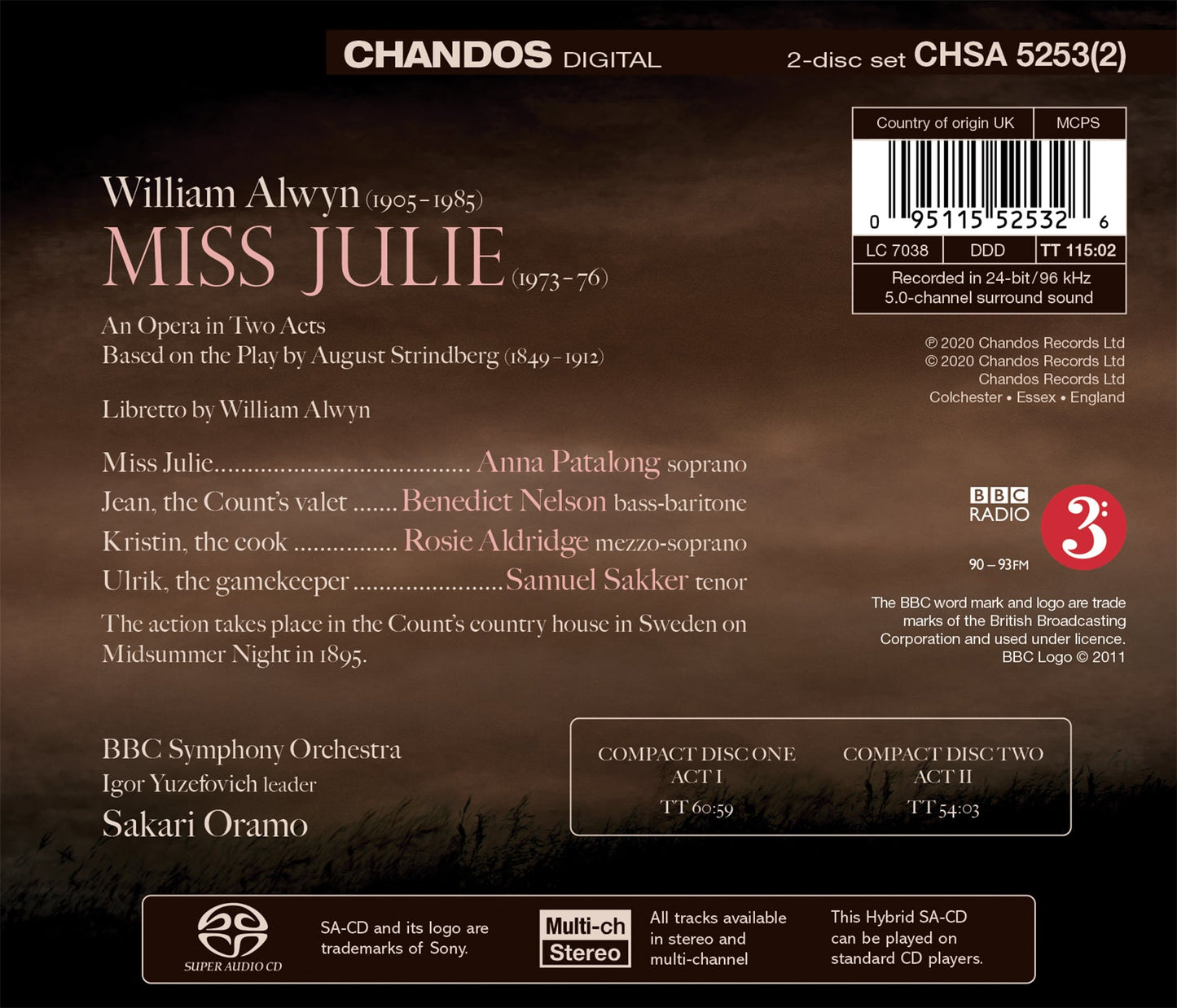 Alwyn: Miss Julie
