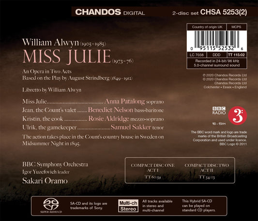 Alwyn: Miss Julie