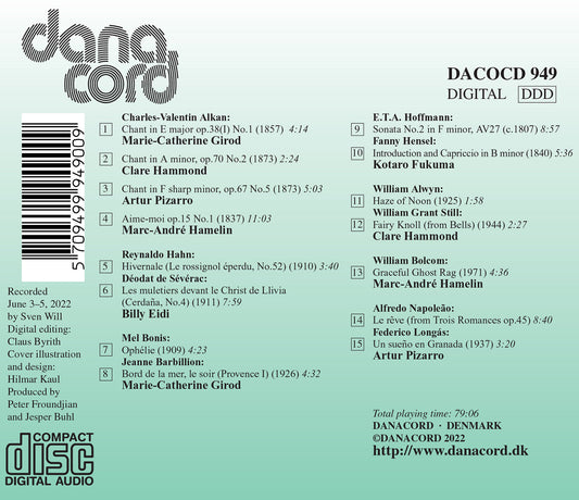 Alkan & Hahn: Rarieties Of Piano Music At The Schloss Vor Hu