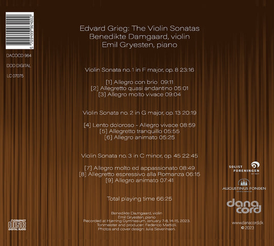 Grieg: The Violin Sonatas