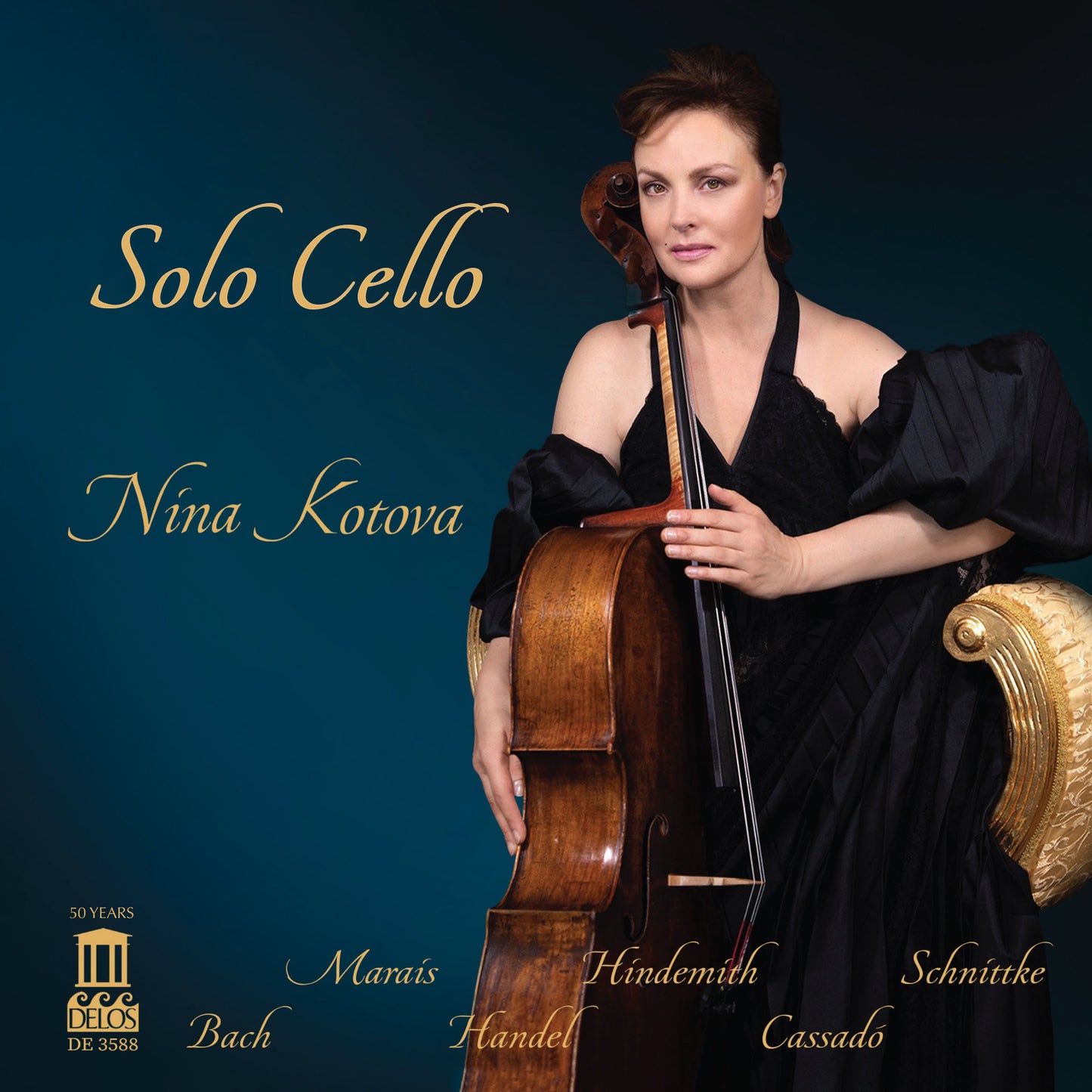 Cassado, Handel, J.S. Bach, Schnittke, Hindemith & Marais - Solo Piano / Nina Kotova