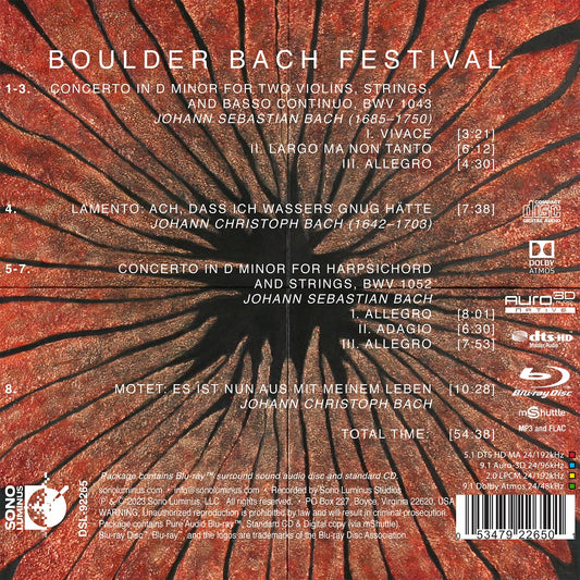 J.S. Bach & J.C. Bach: Boulder Bach Festival