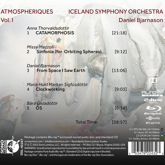 Atmosphériques, Vol. 1 / Iceland Symphony Orchestra