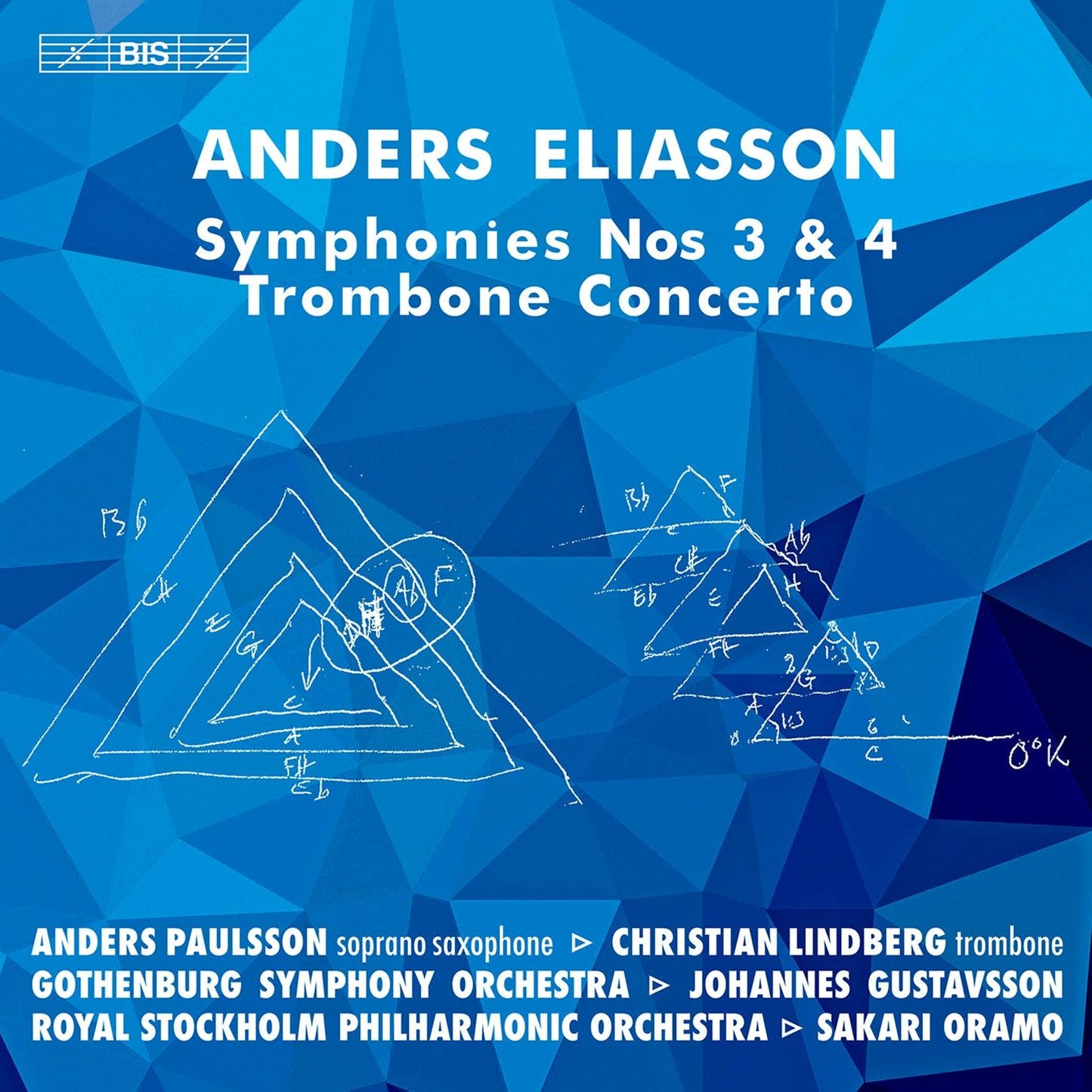 Eliasson: Symphonies Nos 3 & 4 and Trombone Concerto
