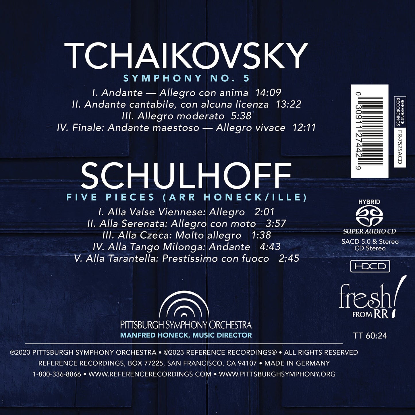 Tchaikovsky: Symphony No. 5; Schulhoff: Five Pieces For Stri