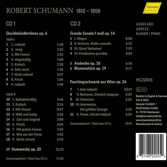 R. Schumann: Piano Works