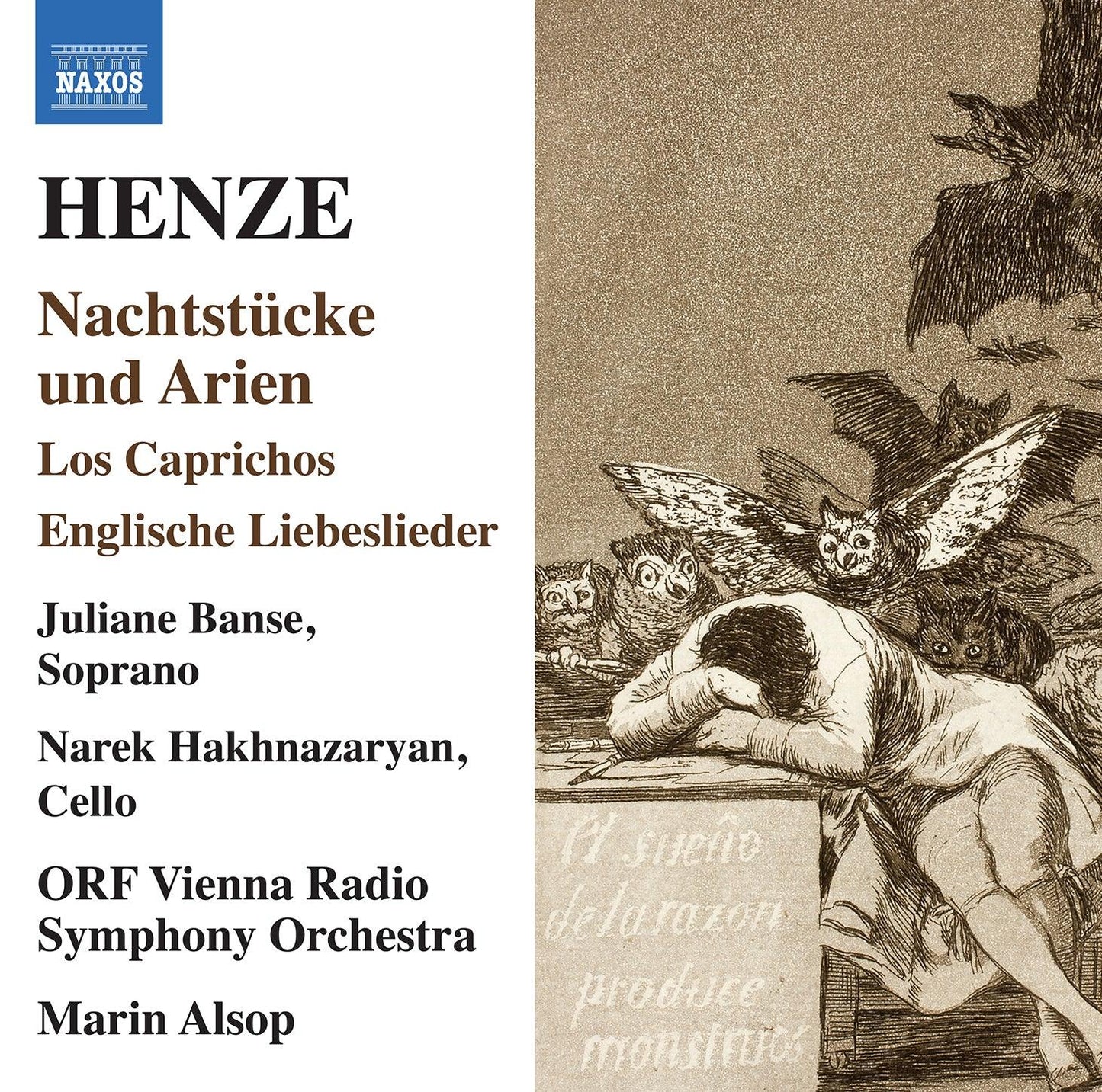 Henze: Nachtstucke Und Arien